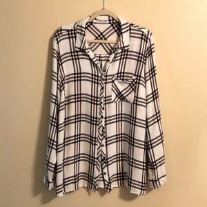 Maurice's Plaid Button Down Shirt